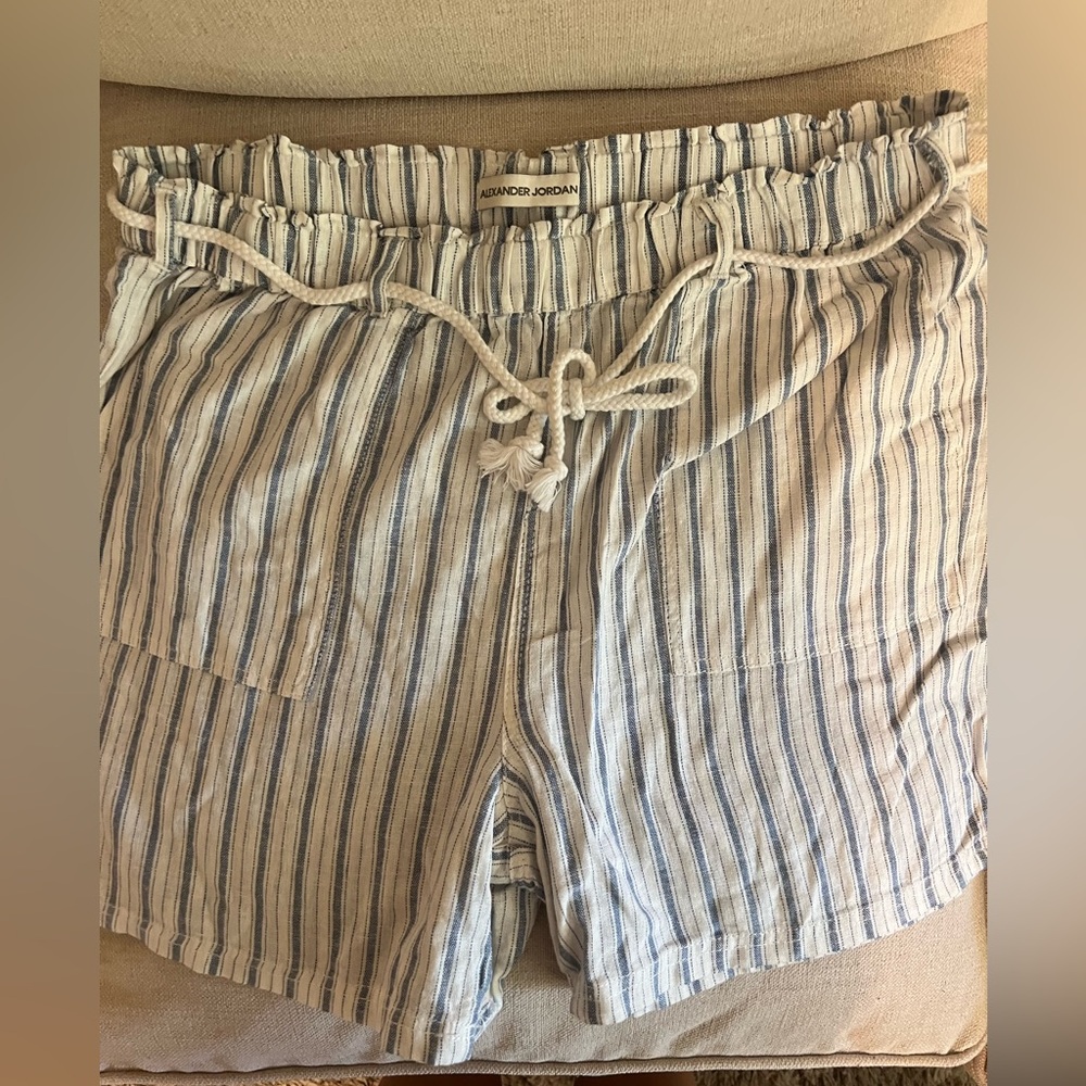Women’s Alexander Jordan Size Large striped shorts